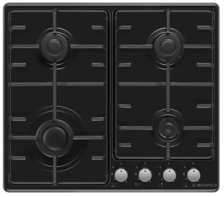 картинка Газовая варочная панель MAUNFELD EGHE.64.3STS-EB/G от магазина SEFI