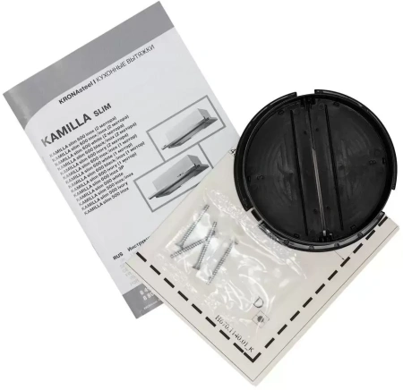 картинка Встраиваемая вытяжка KRONA Kamilla slim 600 ivory (1 мотор) от магазина SEFI