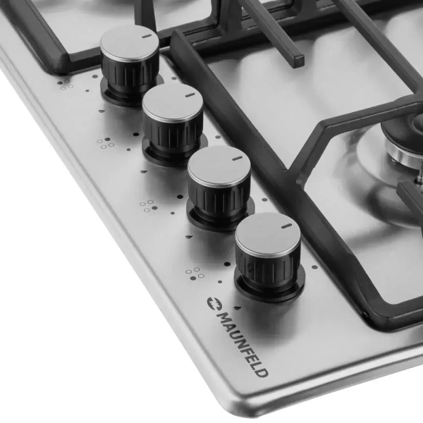 картинка Газовая варочная панель MAUNFELD EGHS.64.6CS/G от магазина SEFI