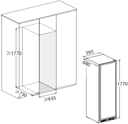 картинка Винный шкаф Dunavox DX-166.428DBK от магазина SEFI