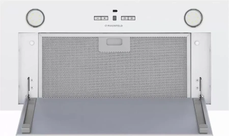 картинка Встраиваемая вытяжка MAUNFELD Fantasy 1000ST 60 белое стекло от магазина SEFI