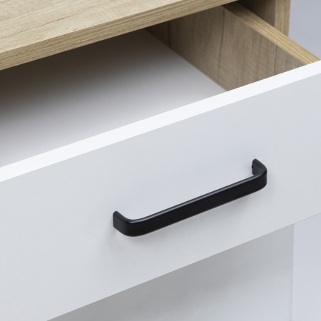 картинка Ручка меб. UA340-256, матовый черный, AKS от магазина SEFI