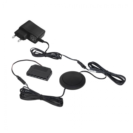 картинка Блок питания Wall 12W/12V розеточный с выкл. и разветвителем 6 точек, 5м, AKS от магазина SEFI