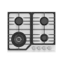 картинка Газовая варочная панель HiSTORY HGG 643C FWH, Белый кристалл от магазина SEFI