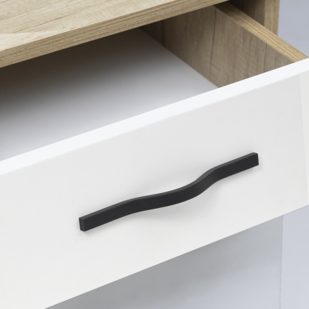 картинка Ручка меб. скоба алюм. MELISA 288-320/352 черный матовый, AKS от магазина SEFI