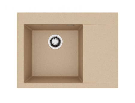 картинка Мойка Alveus PURE-G 60L ALGRANIT CLAY-A50 680X520X198 с сифоном 1148858 от магазина SEFI