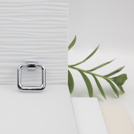 картинка Ручка меб. кнопка мет. BUTTON хром AKS магазин SEFI являющийся официальным дистрибьютором в России  картинка Ручка меб. кнопка мет. BUTTON хром AKS от магазина SEFI