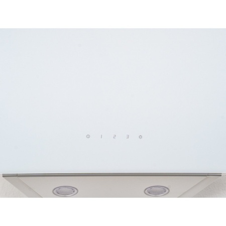 картинка Наклонная вытяжка HiSTORY CAG65S 1FWH Белый кристалл от магазина SEFI