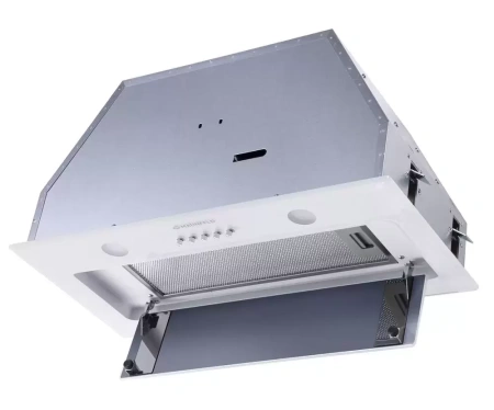 картинка Встраиваемая вытяжка MAUNFELD TRAPEZE 601GG белый от магазина SEFI