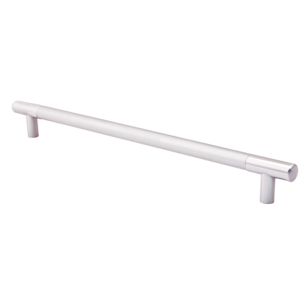 картинка Ручка меб. скоба пластик. PS15/C15 448 хром+металлик AKS от магазина SEFI