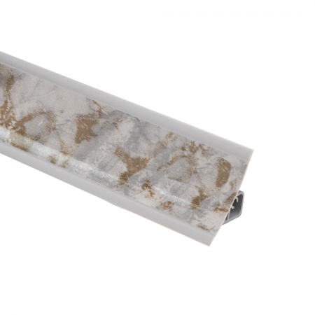 картинка Плинтус ПВХ к столешнику LР террацо триест серый (80) EL-MECH-PLAST (1шт=3м.п.) от магазина SEFI