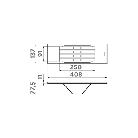 картинка Подставка-сушка под тарелки FG-01 PRO-BL Matt алюминий/черный матовый от магазина SEFI