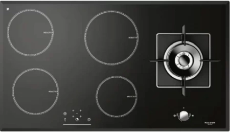 картинка Газо-электрическая панель Fulgor Milano SH 905 ID G DWK BK от магазина SEFI