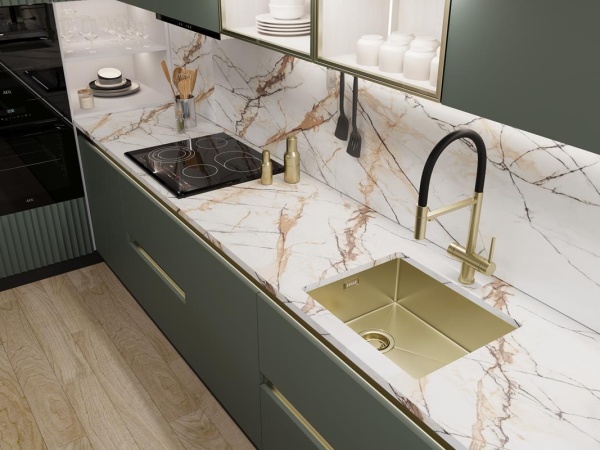 картинка Мойка EMB-540(UN), цвет Золото PVD от магазина SEFI