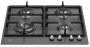 картинка Газовая варочная панель Bertazzoni P604LHERNE магазин SEFI являющийся официальным дистрибьютором в России  картинка Газовая варочная панель Bertazzoni P604LHERNE от магазина SEFI