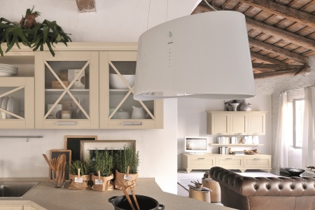 картинка Вытяжка Falmec Mare isola 66 (450) (с системой E.ion) ECP white от магазина SEFI