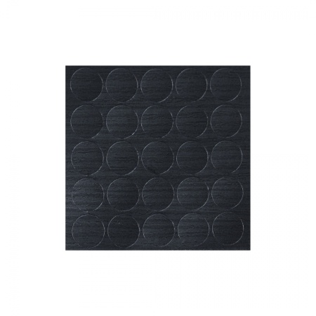 картинка Заглушка самоприлипающая к эксцентрику черный структурный (20324) FOLMAG (лист-28шт.) от магазина SEFI