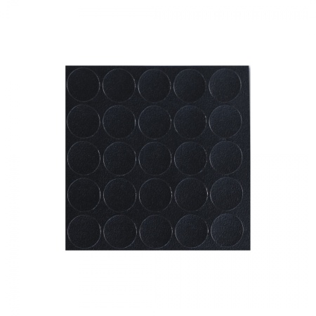 картинка Заглушка самоприлипающая к конфирматам черный ягненок (14327) AKS (лист-25шт.) от магазина SEFI