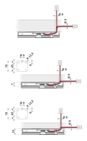 картинка Светильник светодиодный Dream, TouchTronic, 1,2Вт, 12В, свет теплый, кабель 2000мм сер металлик, 70х70х10мм магазин SEFI являющийся официальным дистрибьютором в России  картинка Светильник светодиодный Dream, TouchTronic, 1,2Вт, 12В, свет теплый, кабель 2000мм сер металлик, 70х70х10мм от магазина SEFI