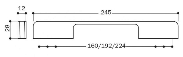 картинка Мебельная ручка Union Knopf белый пластик Duron/глянцевая нержавейка от магазина SEFI