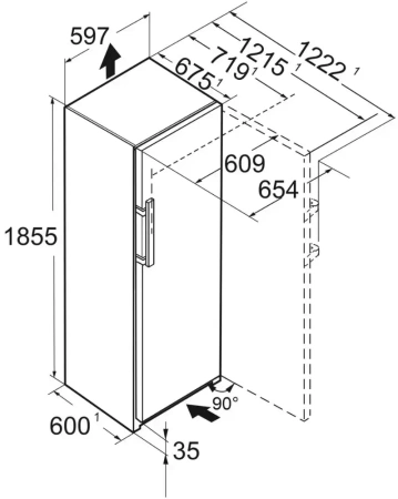 картинка Морозильная камера Liebherr FNsdd5257 Prime NoFrost от магазина SEFI