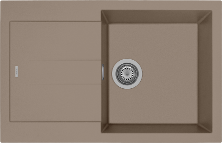 картинка Мойка Rivelato LUMO 7850 1-чаш 780*500 Трюфель 704 от магазина SEFI