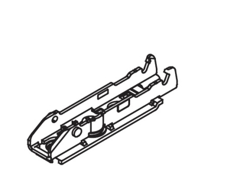 картинка Ответная планка линейная, Tiomos 1D, на саморез, Н=3 от магазина SEFI