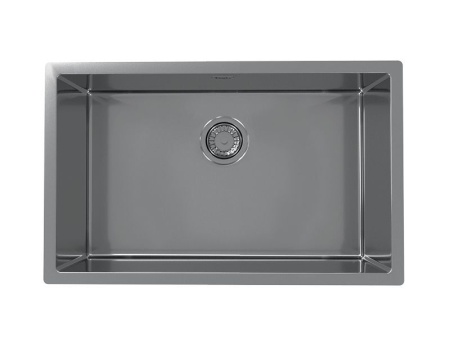 картинка Мойка Alveus QUADRIX MONARCH 60 NEW ANTHRACITE 740x400x200 в комплекте с выпуском без сифона от магазина SEFI