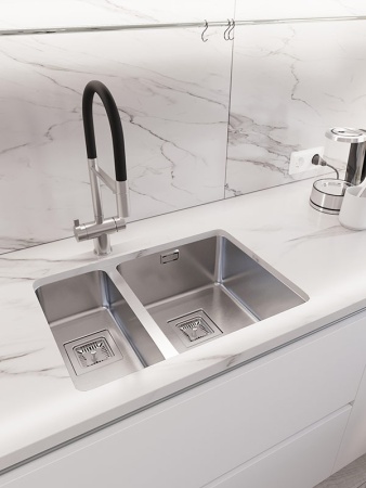 картинка Мойка Oulin 0369R, поверхность сатин от магазина SEFI