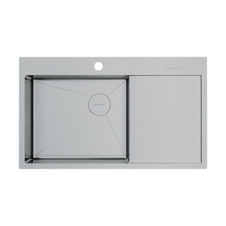 картинка Omoikiri Akisame 86-L Side-IN нерж. сталь/нержавеющая сталь от магазина SEFI