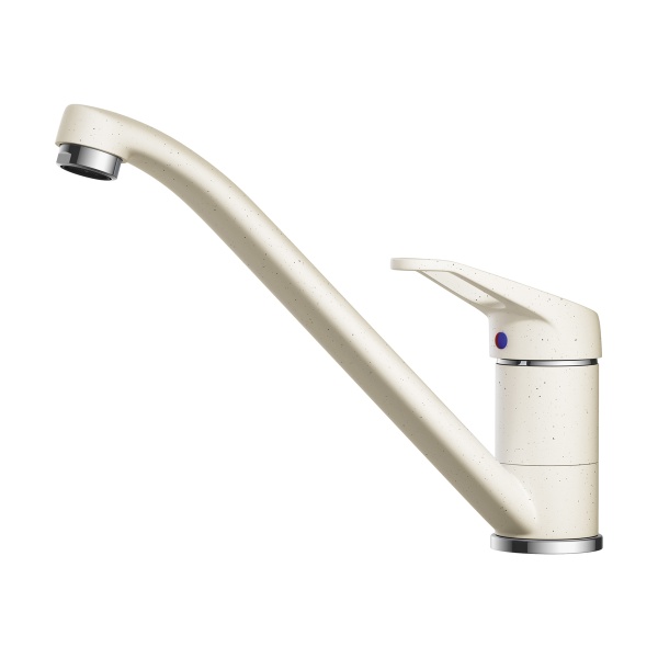 картинка Смеситель Omoikiri Kado-WH латунь/белый от магазина SEFI