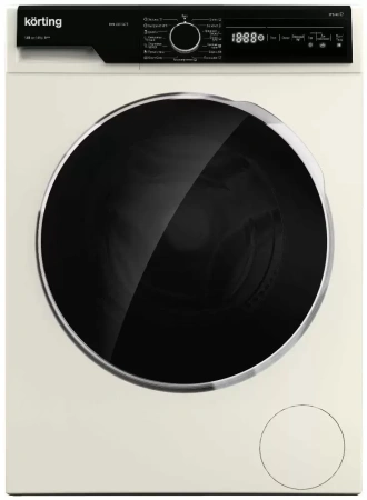картинка Узкая стиральная машина с паром Korting KWM 42LS1267 B от магазина SEFI