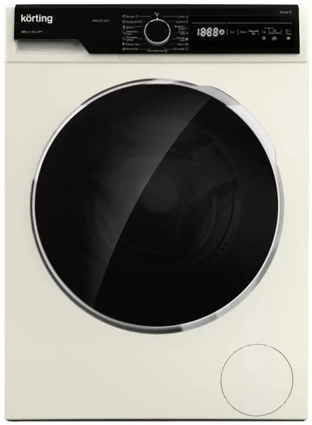 картинка Узкая стиральная машина с паром Korting KWM 42LS1267 B от магазина SEFI