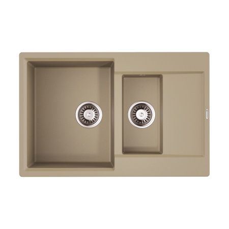 картинка Мойка Omoikiri Daisen 78-2T-CH Tetogranit/шампань от магазина SEFI