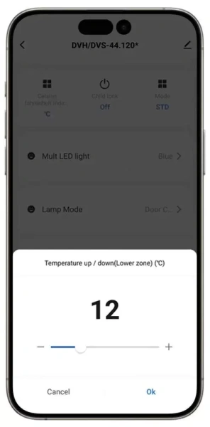 картинка Встраиваемый винный шкаф Dunavox DVN-70.185DB.TO от магазина SEFI