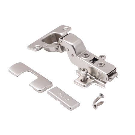 картинка Петля внутренняя с доводчиком 48мм h2 clip-on PRIME by AKS (еврошурупы, заглушки) (упак.-2шт.) от магазина SEFI