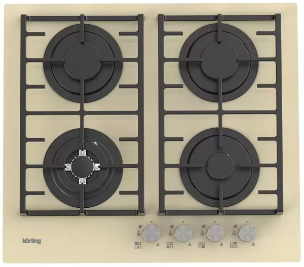 картинка Газовая стеклянная варочная панель Korting HGG 6825 CTB от магазина SEFI