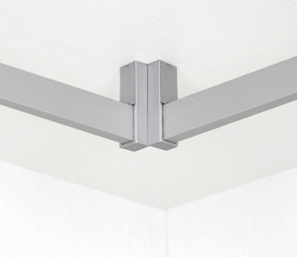 картинка Комплект из 2-х держателей DIAS с 4-я заглушками для штанги, крепление к полке/к боковине,алюминий магазин SEFI являющийся официальным дистрибьютором в России  картинка Комплект из 2-х держателей DIAS с 4-я заглушками для штанги, крепление к полке/к боковине,алюминий от магазина SEFI