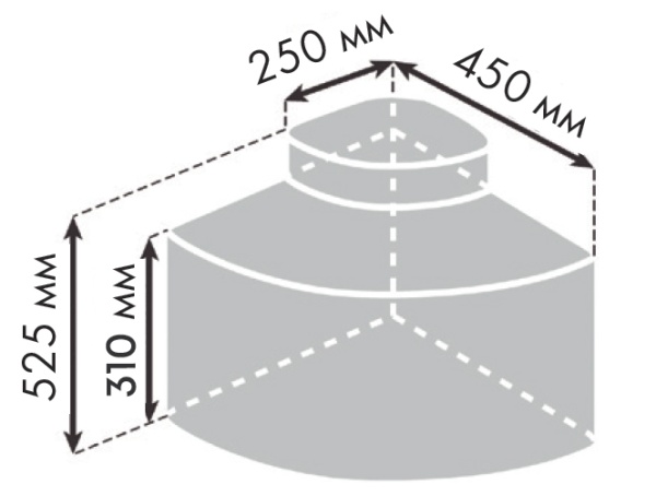картинка Система сортировки ENVI CENTER-3 на распашной фасад от 500 мм, с тремя ведрами и крышкой от магазина SEFI