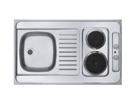 картинка Oдинарный Сифон FI 114 POP UP с вертикальным переливом для гранитных моек от магазина SEFI