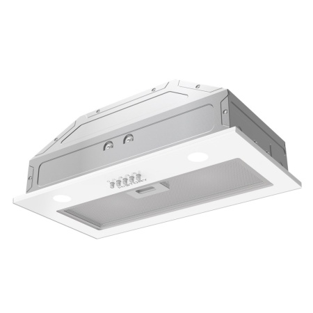 картинка Встраиваемая вытяжка HiSTORY CIG65B 1FWH Белое стекло от магазина SEFI