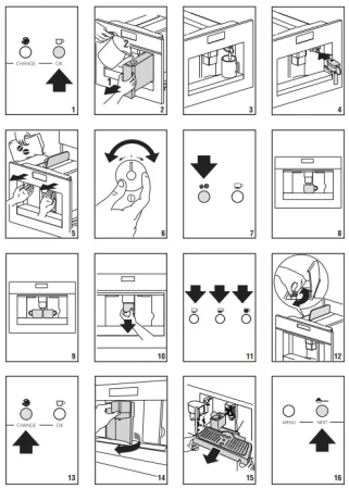 картинка Встраиваемая кофемашина Smeg CMS8451P от магазина SEFI