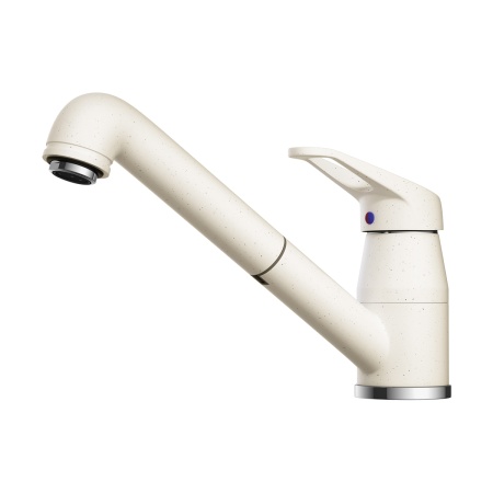 картинка Смеситель Omoikiri Tateyama-S-WH латунь/белый от магазина SEFI