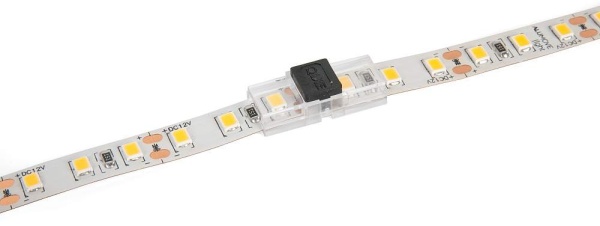 картинка Разъем для соединения 2-х LED лент шириной 8мм магазин SEFI являющийся официальным дистрибьютором в России  картинка Разъем для соединения 2-х LED лент шириной 8мм от магазина SEFI