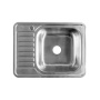 картинка Мойка, нержавеющая сталь, сатин, чаша справа, 650*500, Basic, IDDIS, BAS65SRi77 от магазина SEFI