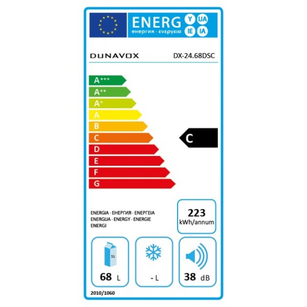 картинка Винный шкаф Dunavox DX-24.68DSC от магазина SEFI