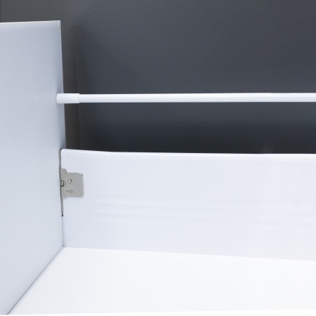 картинка Система ящиков Металбокс AKS L-400 белый H=86 левая+правая магазин SEFI являющийся официальным дистрибьютором в России  картинка Система ящиков Металбокс AKS L-400 белый H=86 левая+правая от магазина SEFI