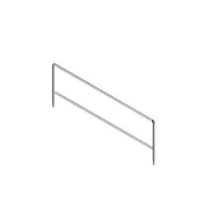 картинка Комплект для организации хранения: 3 рейлинга, 6 разделителей, серый от магазина SEFI