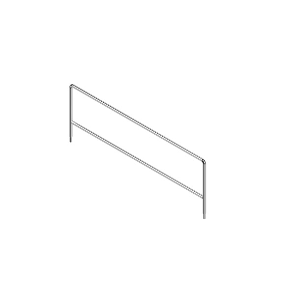 картинка Комплект для организации хранения: 1 рейлинг, 4 разделителя, серый от магазина SEFI