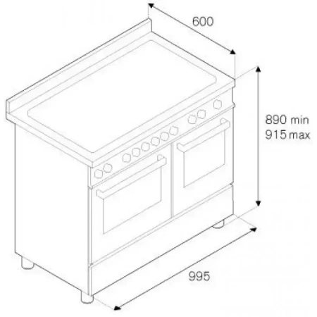 картинка Варочный центр Bertazzoni MAS1005iMFEDCRT от магазина SEFI